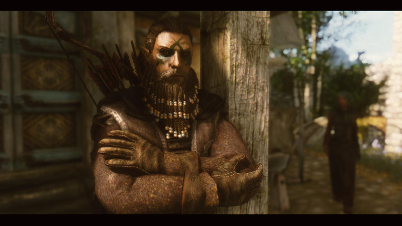Illustration for article titled The Sexiest, If Not Silliest, Skyrim Beard Porn